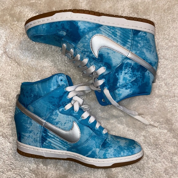 nike dunk sky hi wedge sneaker women